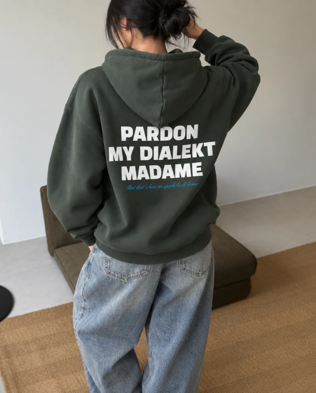 Oversized Graphic Hoodie – Vintage Streetwear Pullover with Back Print